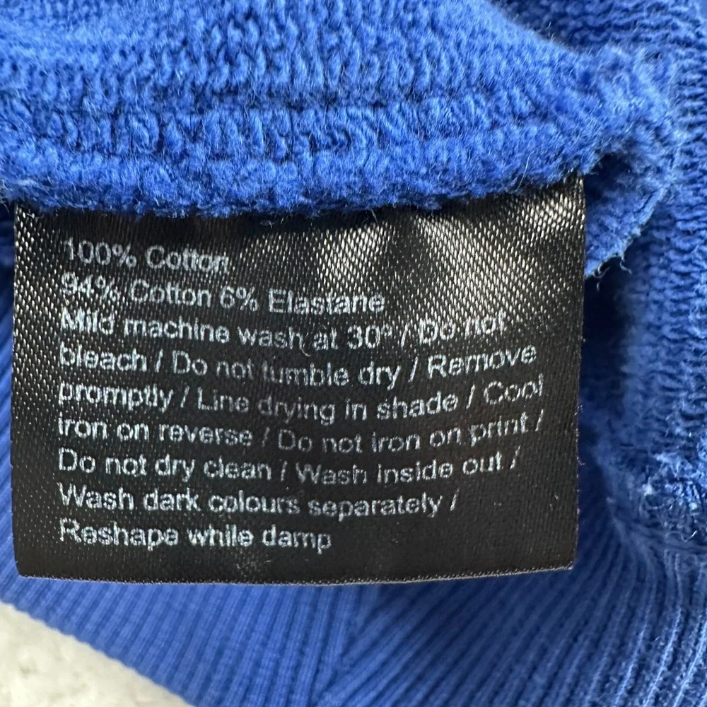 REPRESENT‎ Owners Club Royal Blue Cotton Hoodie Mens Size Large